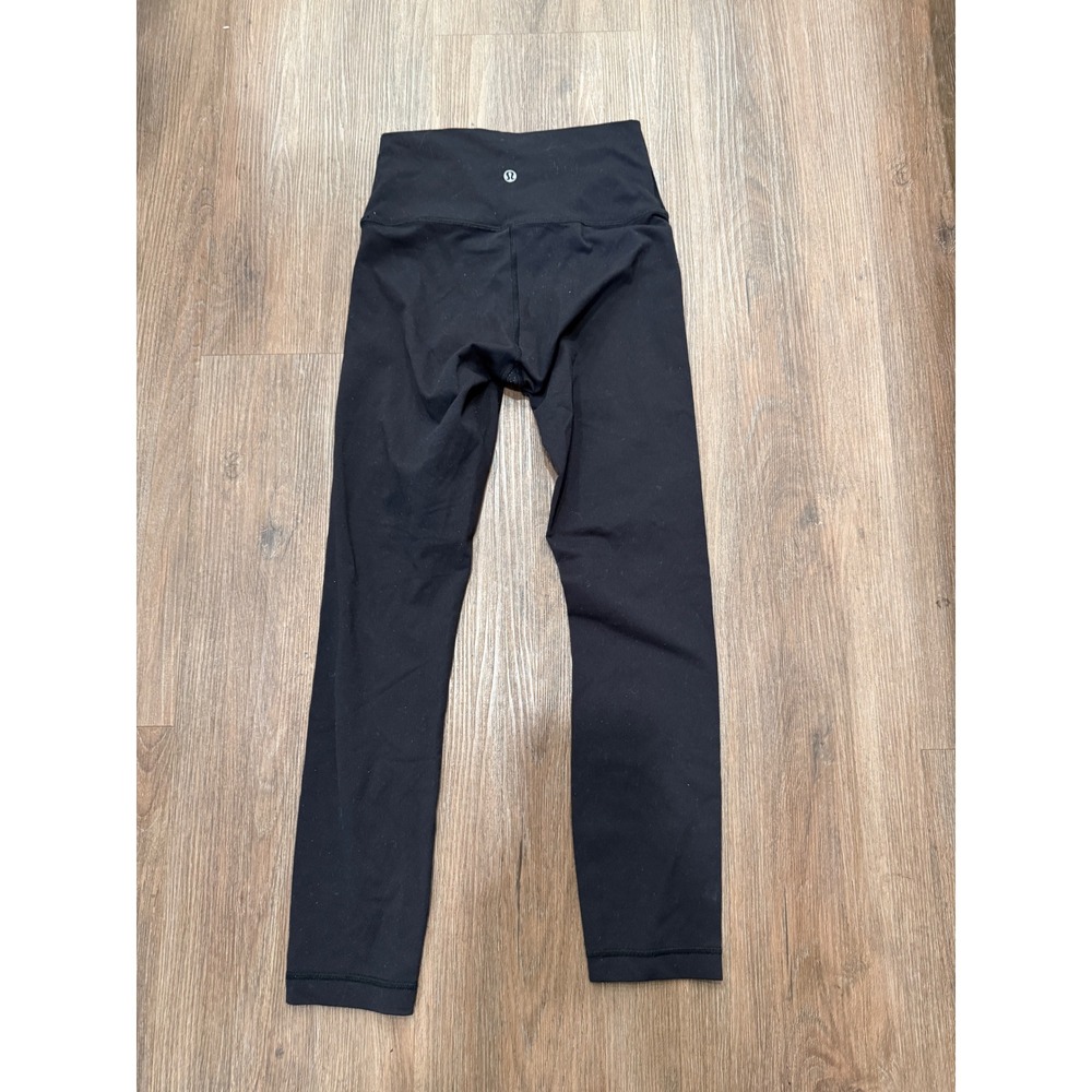 Lululemon High-Rise Pant 25 Black Nulu‎ Yoga Leggings Size 4